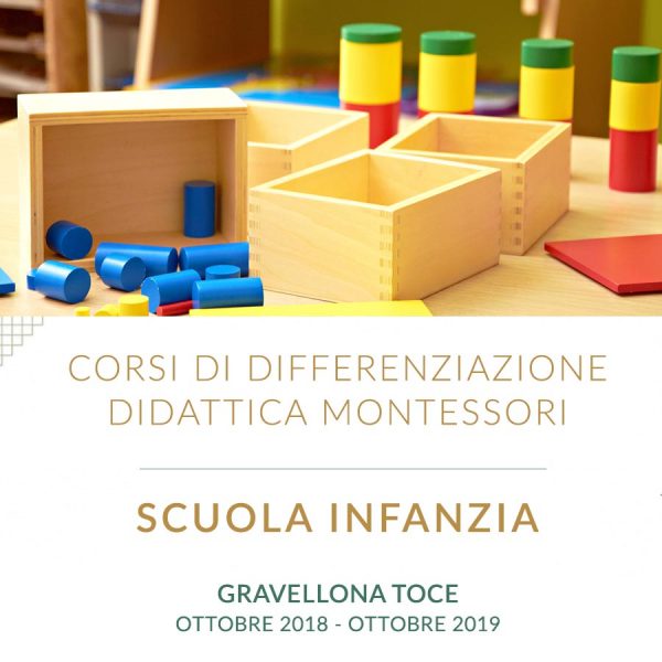 Corso di differenzazione didattica per docenti della Scuola dell'Infanzia - Gravellona