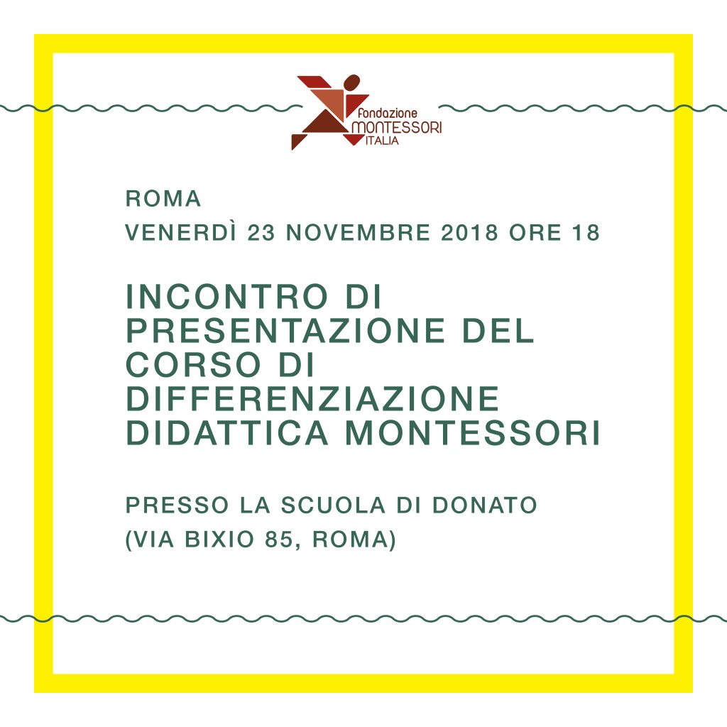 Venerdì 23 novembre 2018, ore 18, presso la Scuola Di Donato (Via Bixio 85, Roma).
Non c'è bisogno di iscrizione.