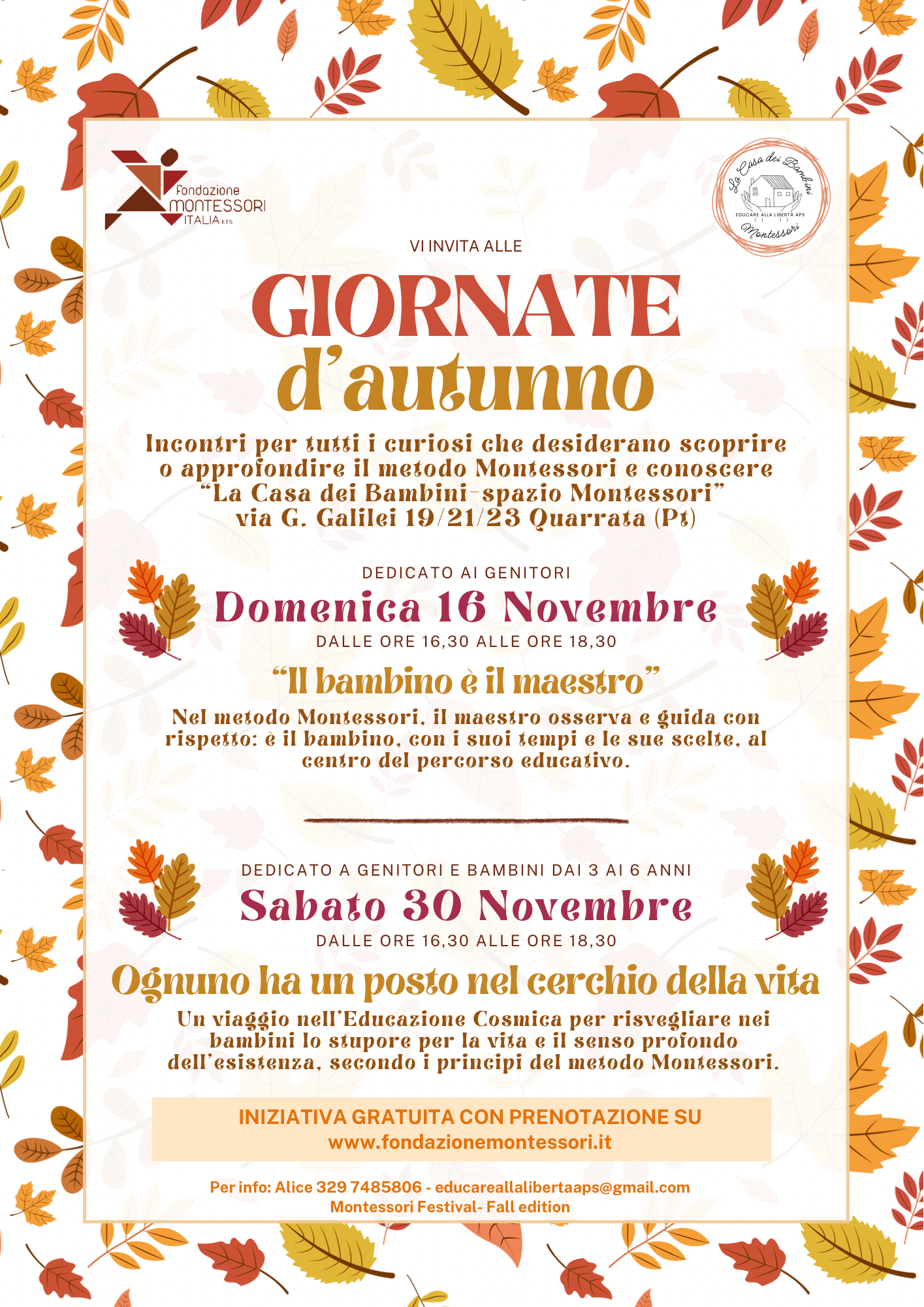 A3 La Casa dei Bambini Montessori Quarrata - Denny Masi
